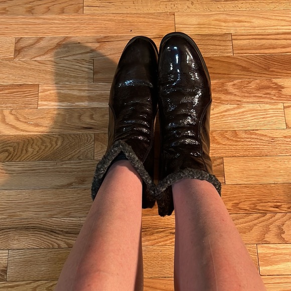 Arche patent leather boots size 39 - Picture 5 of 7